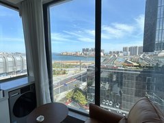 青岛黄岛东方影都一线海景，临融创茂，出租出租房源真实图片
