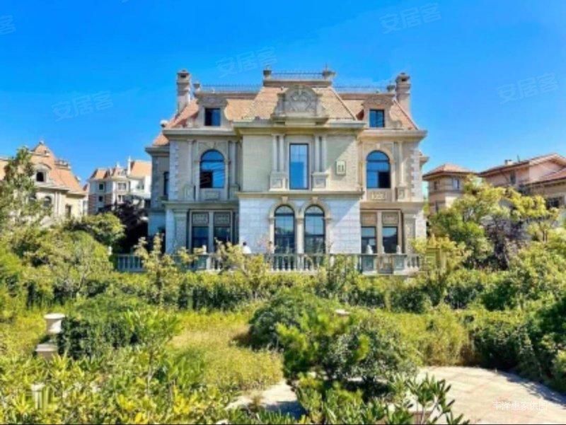 青岛西海岸 石油大学旁一线海景大独栋 2500平庭院,康大山语海(别墅)