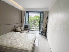 深圳宝安固戍南山直达 西乡固戍地铁电梯独栋公寓 精装修阳台大单间拎包入住出租房源真实图片