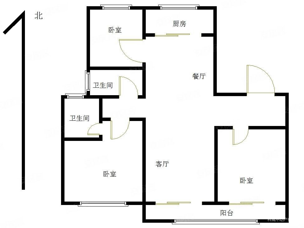 万达公馆户型图图片