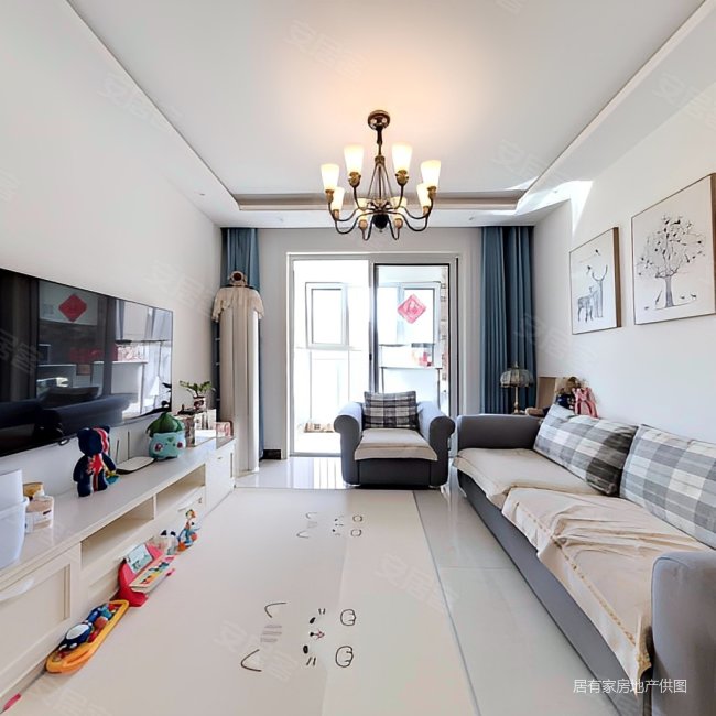 海信品质地铁旁精装两室拎包入住落地窗视野好价格可议