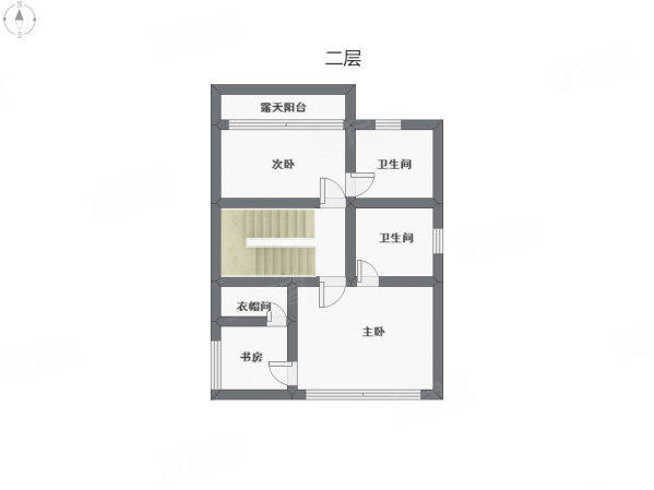 京城雅居4室3厅4卫207㎡南北880万