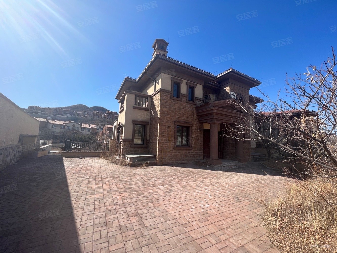 一亩地大 别野 拥有私家影院 健身房 台球厅 画室钢琴房,八达岭孔雀城