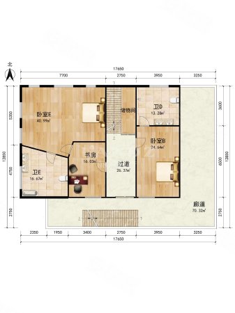 青青山庄5室2厅3卫339㎡南北3500万