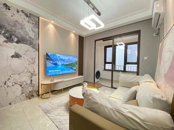 青岛崂山山东头玖玺城首府南区玖玺城精装套二 拎包入住实拍图可看海