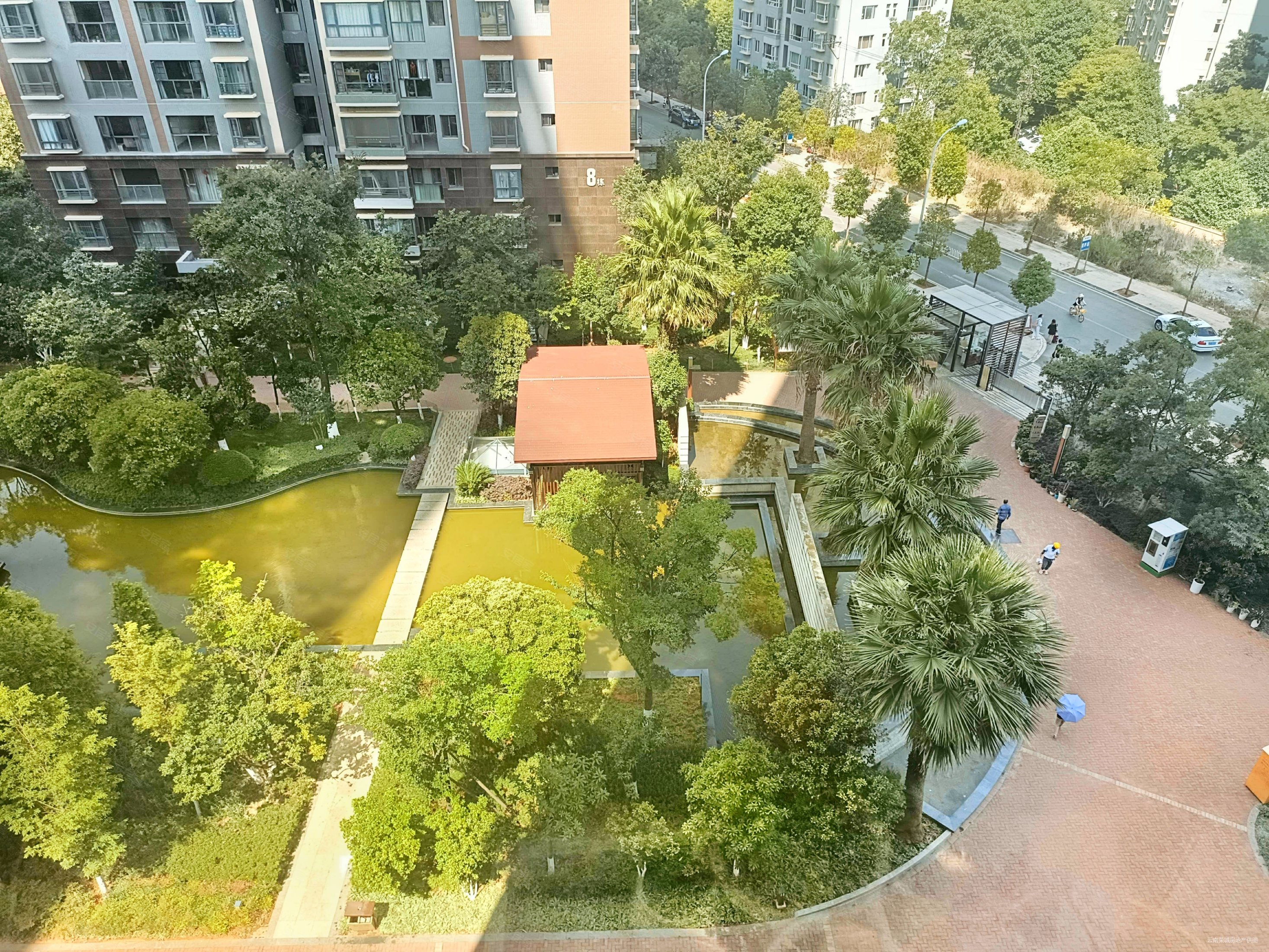 北辰财富中心地铁口江东花园旁誉峰峰景精装两房看房方便随时签约