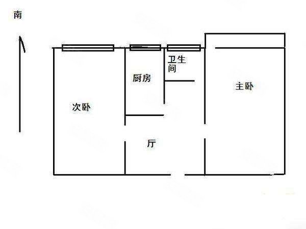 【多图】大水坑二村,观澜租房,(品牌公寓)近富士康精装两房一厅采光