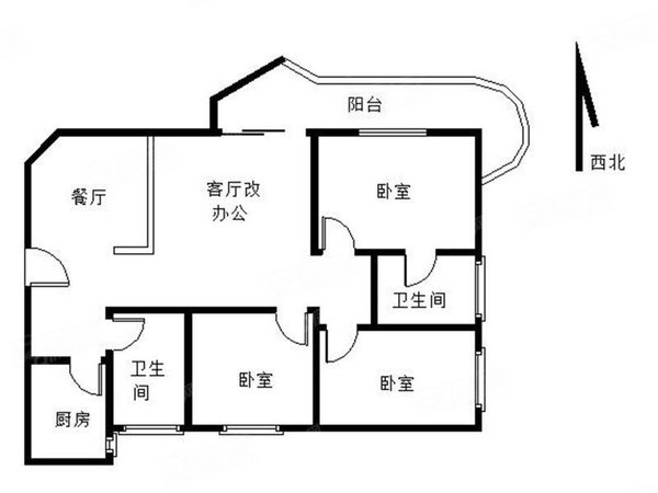 深圳布吉布吉街吉信大厦吉信大厦电梯三房两厅两卫,装修好,全齐拎包