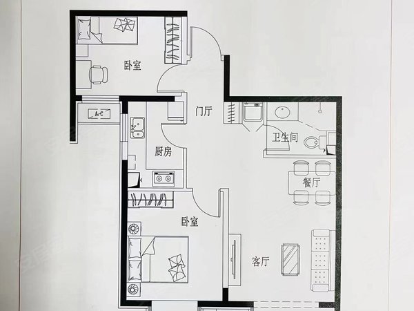 博罗坝鑫家园c21朝阳东坝12号线 恒大广场 坝鑫家园精装两居室 壁纸