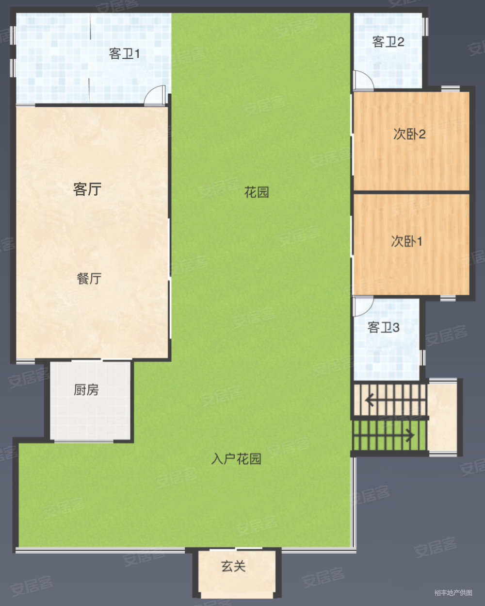 云山诗意(鹤山别墅)3室2厅4卫145㎡东南172万