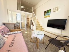 泉州晋江体育中心中航城阿尔法复试公寓 民水民电 家具家电齐全 阳光充足出租房源真实图片