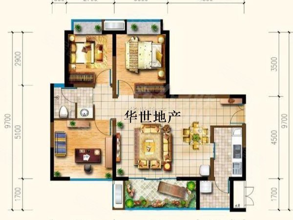 【多图】雄飞生活广场(商住楼),西河租房,雄飞生活广场(商住楼) 3室2