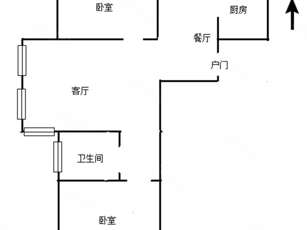 青岛黄岛薛家岛锦都家园锦都家园 2室2厅1卫  电梯房 精装修93平米