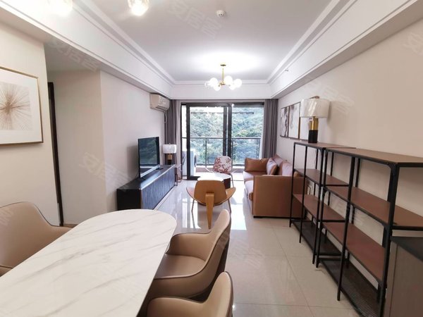 深圳南山大学城京基御景峯京基御景峯110平3房精装全齐出租 拎包入住