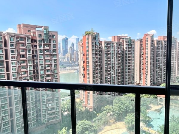 重庆南岸南滨路珊瑚水岸(一期)南滨路游艇会附近 江景两房出租 户型