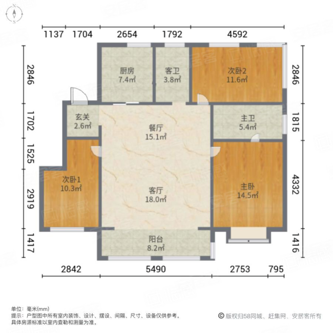 阜阳新城大都会户型图图片