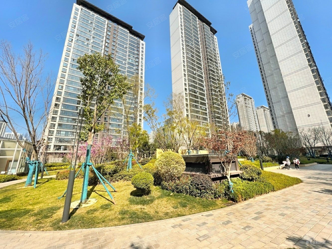 急售温馨三房巫家坝中央中央公园旁保利堂悦正对小区主景观