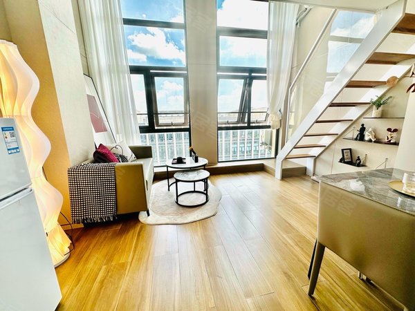 复式loft 精装一室一厅 拎包入住 采光好宽敞明亮,闵行租房-上海58