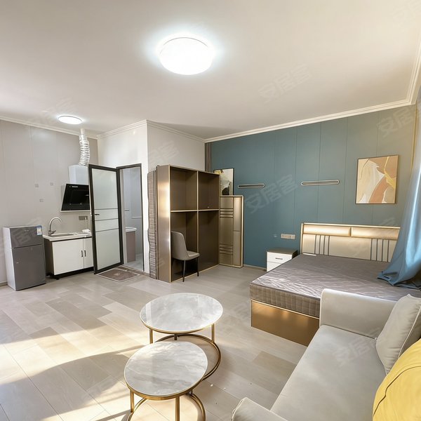 整租｜整租一室一厅月付短租绿城万达君峰路地铁乐客城和谐广场利客来