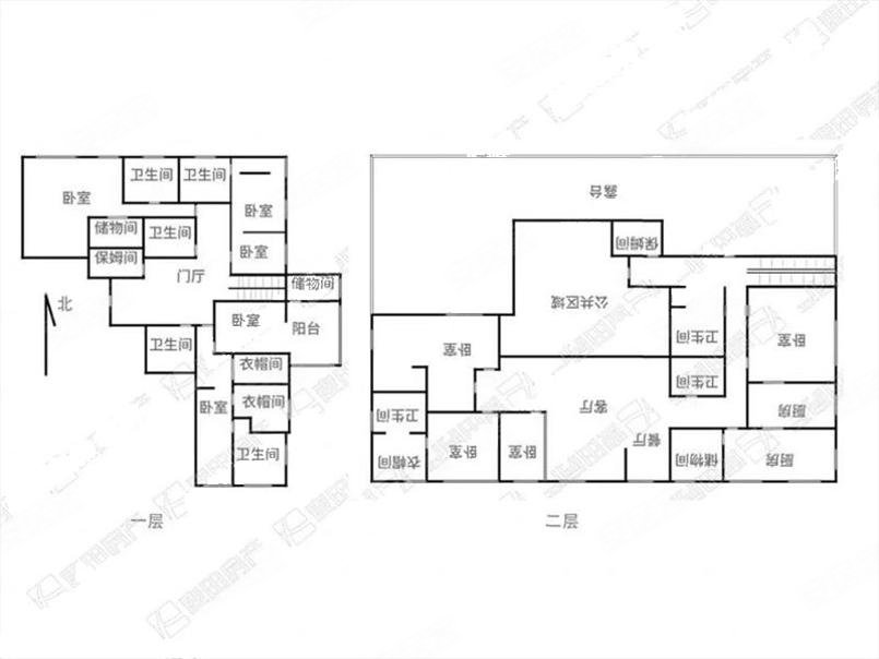 圣世一品5室3厅5卫875.89㎡南北9999万