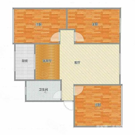 凤泉河畔(西区)3室2厅2卫131㎡南北60万