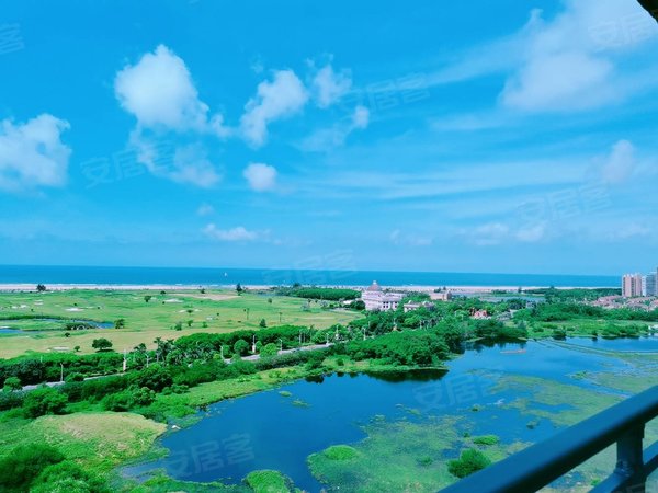 精装两室一厅轻奢风高层一线海景房,设备齐全,银海租房-北海58安居客