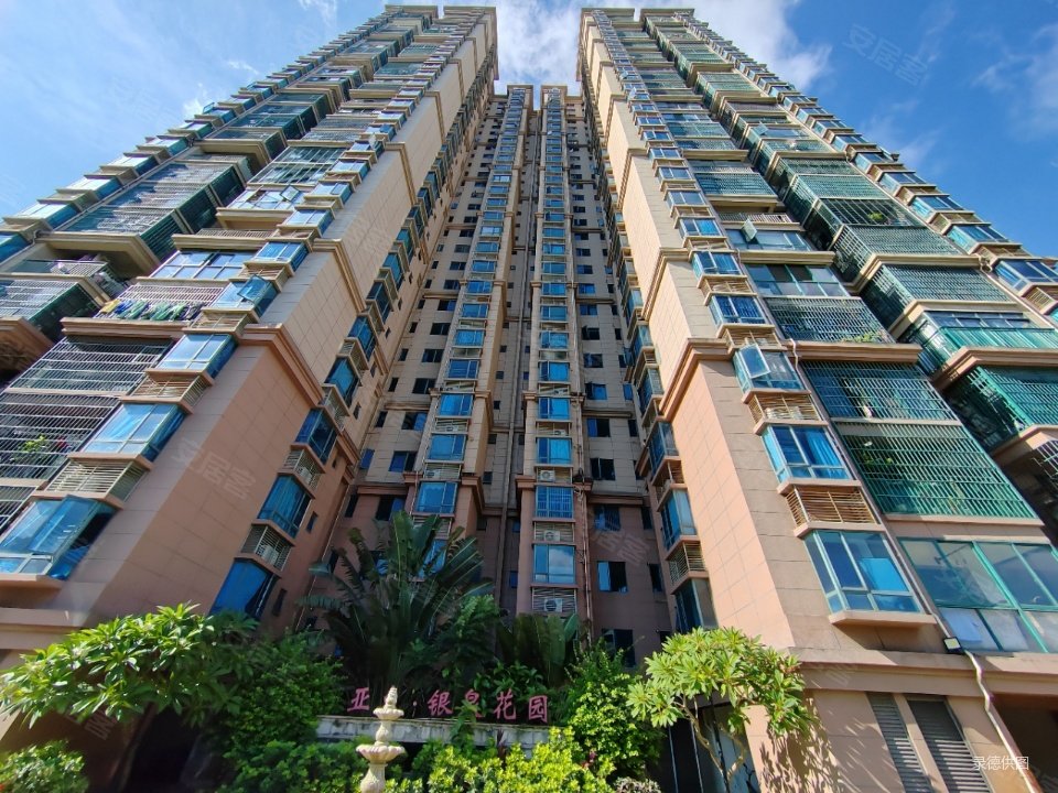 万达商圈 白水塘 朝南 电梯高层 精装修 俩房 随时可以看房,银泉花园