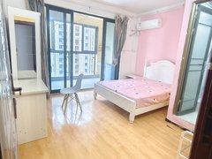 九江濂溪万达广场直实，万达广场旁边，万达华府小区公寓单间带独卫带阳台出租房源真实图片