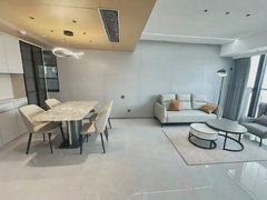 深圳龙华莱蒙水榭春天使用面积200平带3个阳台 上塘地铁站南北通户型,现代风配置出租房源真实图片