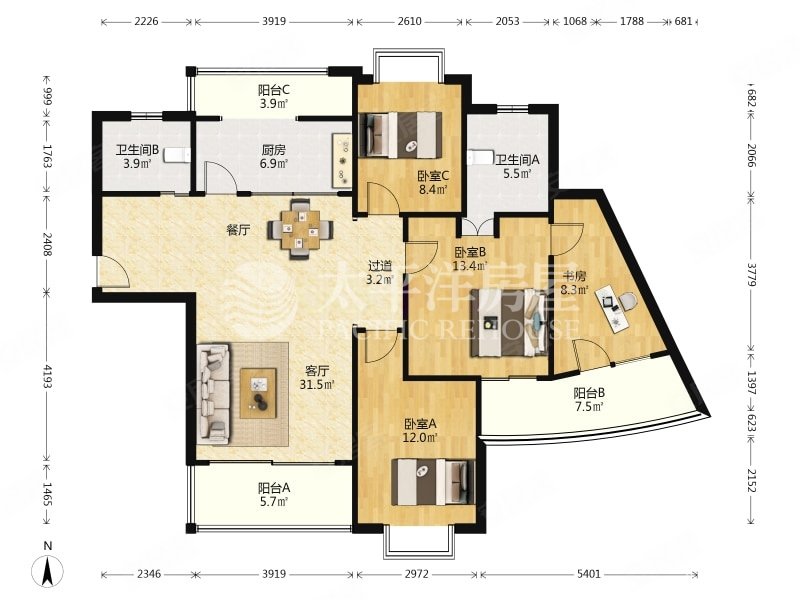 中远两湾城(二期) 双卫 医疗配套成熟 交通便捷 临地铁