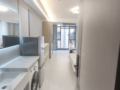 厦门海沧海沧生活区海沧石塘精装修酒店式公寓，全景落地窗采光好无遮挡家具齐全出租房源真实图片