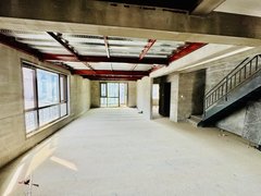 郑州郑东新区九如路建业物业,复式二楼钢构已做,实际面积超230平,长租,有钥匙出租房源真实图片