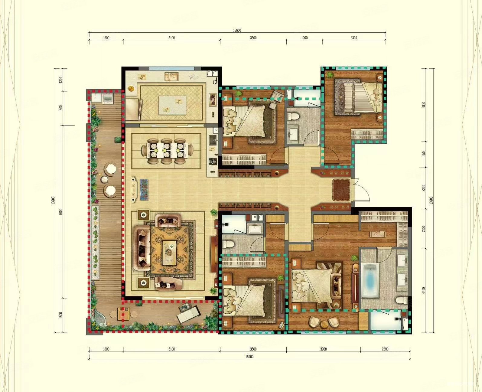 滇池one 俊发生态半岛一楼带花园带两层地下室 诚心出售
