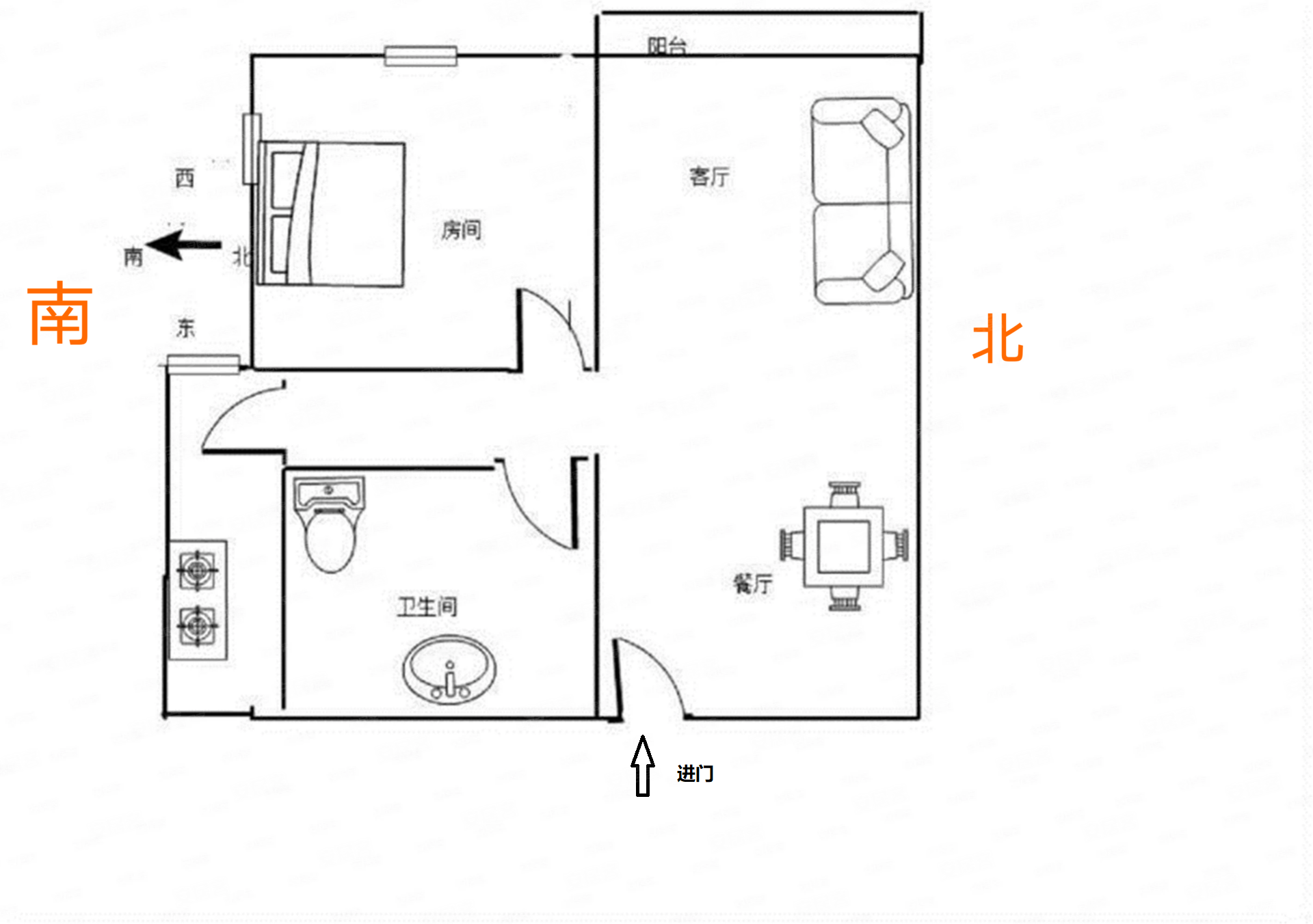 中央花园二院旁精装电梯小户型海小一表性价比高