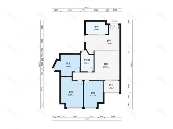 深圳福田香蜜湖侨香村香蜜湖 侨香  新出三房 豪华装修 拎包入住  近
