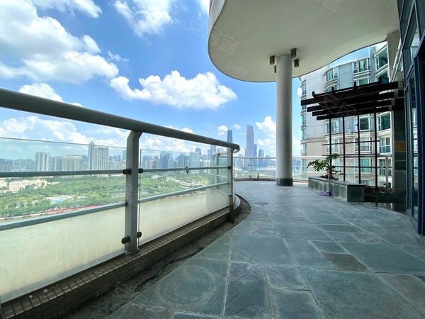 广州海珠滨江东汇美景台dz推荐 滨江东豪宅 汇美景台 一线望江 中空