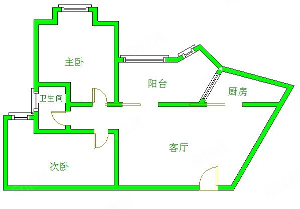 【多图】瑞东花园,文冲租房,瑞东花园 2室2厅1卫 南北通透 精装修 48
