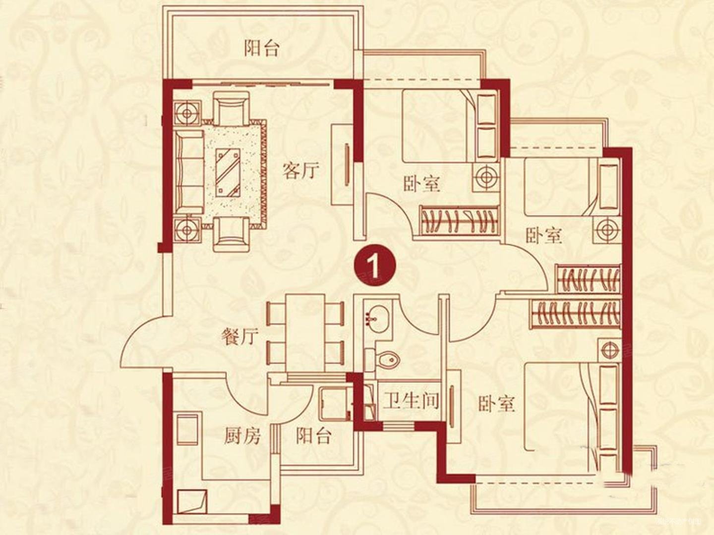 3室2厅恒大绿洲二期观景好房101平诚心出售价格可议