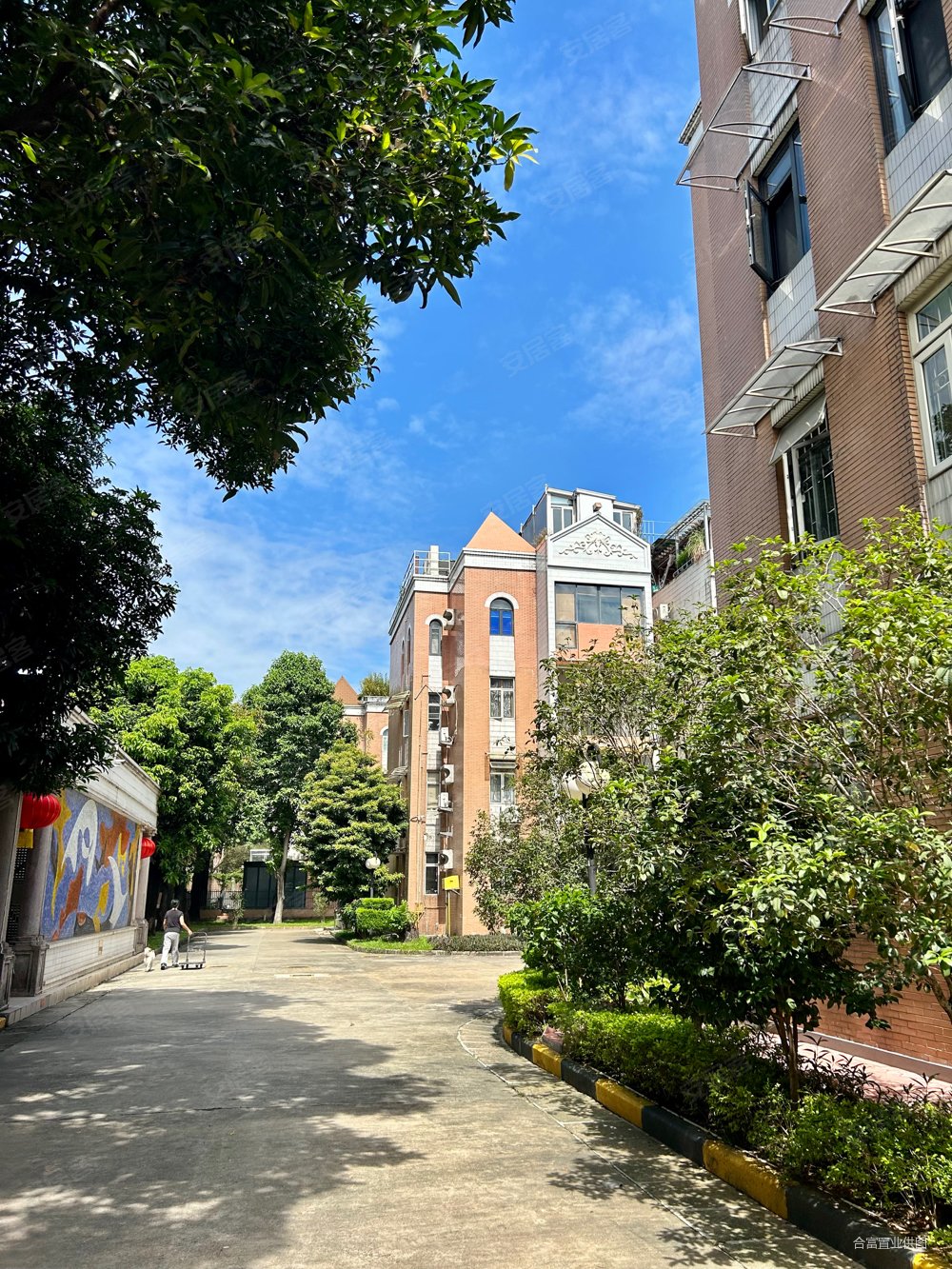 二沙岛云影花园顶楼157方80方私家顶楼天台南北通透