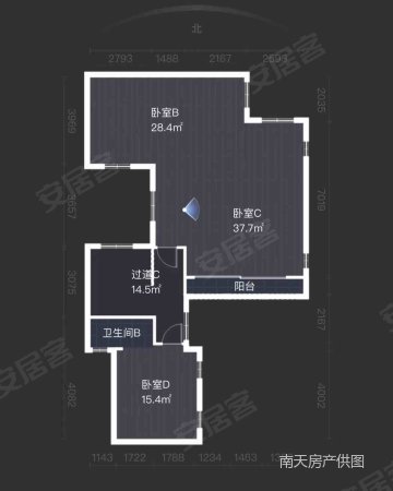 福元里4室2厅4卫229㎡南1149万