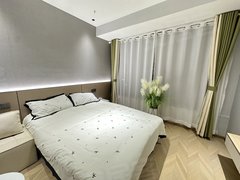 常州钟楼南大街多套急租月付!运河天地 精装一室 落地窗 拎包入住 随时看出租房源真实图片