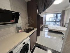 贵阳观山湖会展城金融城二期,会展城B区图书馆实拍精装修押一付一包物业宽带出租房源真实图片