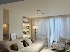 阳江江城新都汇城南,复试一房一厅(云星公园世家)拎包入住,免费好停车出租房源真实图片