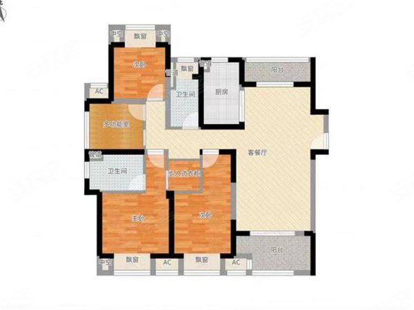 【多图】嘉利华府庄园(九区),堰桥租房,.靠近西北运河站.上汽大通.