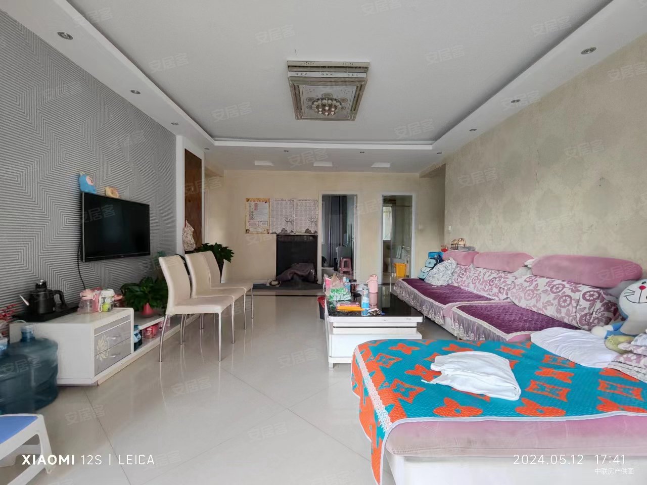 美伦山水华府一期户型方正三室 全明户型 南北通透 看房方便