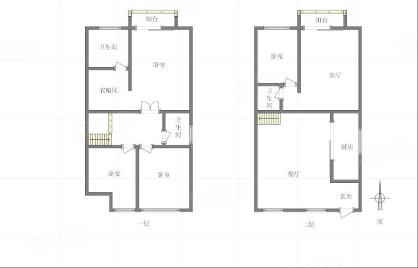 美利花都4室2厅3卫174.74㎡南北228万