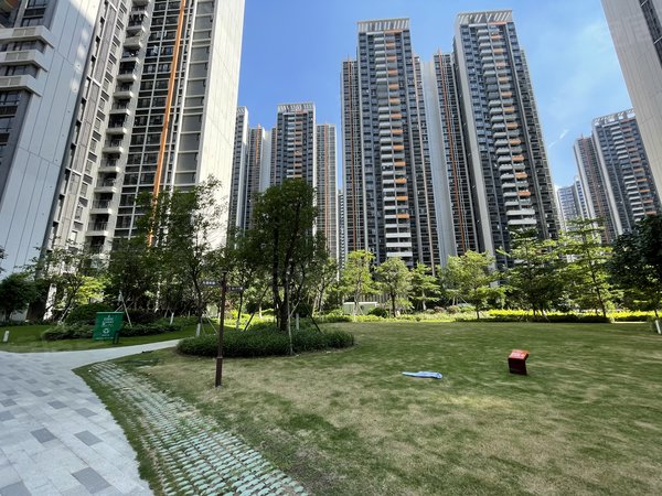 广州南沙金洲越秀滨海新城少有南向2房滨海新城71方2房贷家私电器全齐