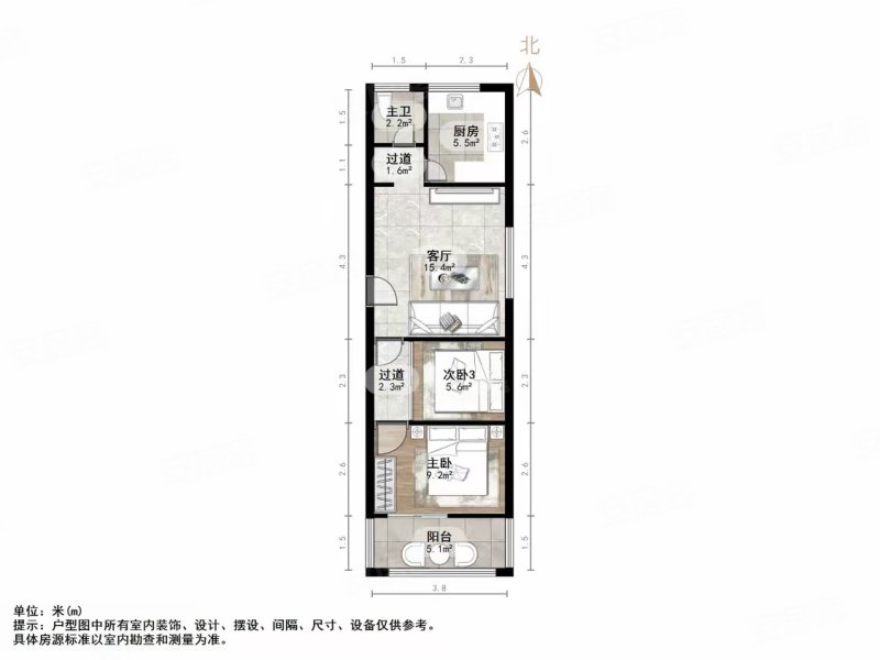 户型 户型图 平面图 800_600