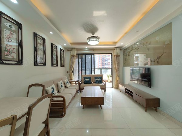 【多图】中熙香缇湾花园,碧海湾租房,香缇湾,南向看花园全景,双地铁口