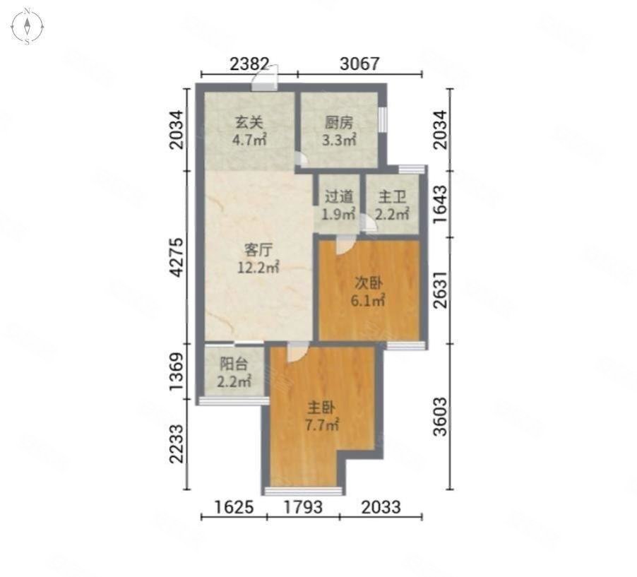 四期 北站笋盘 业主置换急售 价格可谈,龙悦居四期二手房,405万,2室1